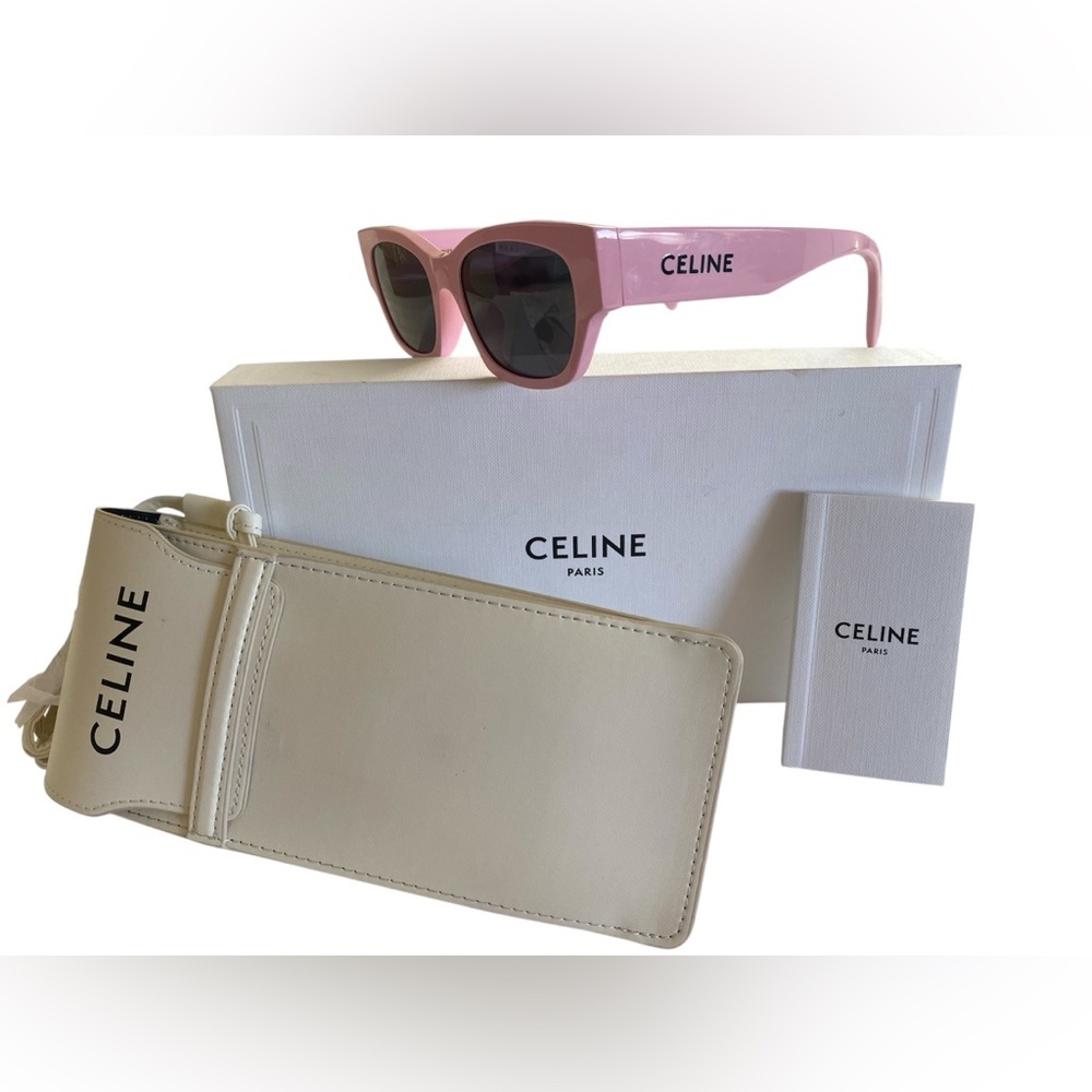 Authentic Celine Paris Pink Sunglasses Authentic Rare  Chic